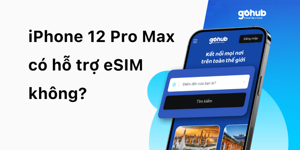 iPhone 12 Pro Max có hỗ trợ eSIM không?