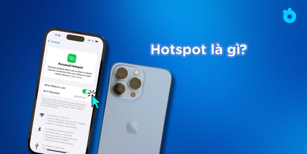 Dùng eSIM phát WiFi được không Hotspot là gì?