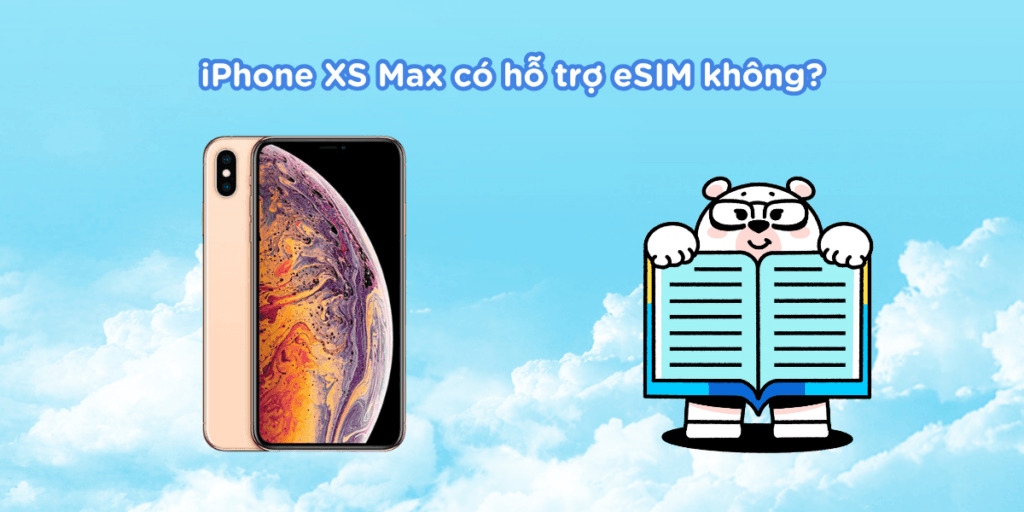 iPhone XS Max có hỗ trợ eSIM không?